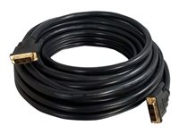 C2G Pro Series - DVI-kabel - DVI-D (hane) till DVI-D (hane) - 10.6 cm - svart 82019