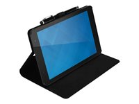 Dell - Skydd för surfplatta - polyuretan, polykarbonat - svart - 8" - för Venue 8 Pro 460-BBHK