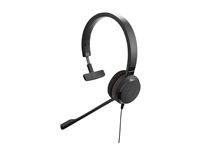 Jabra Evolve 30 II UC Mono - Headset - på örat - kabelansluten - USB, 3,5 mm kontakt 5393-829-389