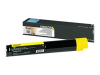 Lexmark - Extra lång livslängd - gul - original - tonerkassett LCCP - för Lexmark C950DE, C950dte C950X2YG