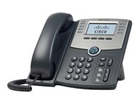 Cisco Small Business SPA 508G - VoIP-telefon - 3-riktad samtalsförmåg - SIP, SIP v2, SPCP - 8 linjer - silver, mörkgrå - rekonditionerad SPA508G-RF