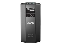 APC Back-UPS RS LCD 550 Master Control - UPS - AC 230 V - 330 Watt - 550 VA - USB - utgångskontakter: 6 - svart BR550GI