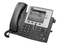 Cisco Unified IP Phone 7941G - VoIP-telefon - SCCP - mörkgrå - med 1 x användarlicens CP-7941G-CH1