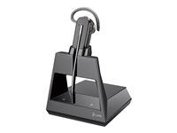 Poly Voyager 4245-M Office - Voyager 4200 series - headset - konvertibel - Bluetooth - trådlös - USB-A via Bluetooth-adapter - svart - Certifierad för Microsoft-teams 7S3Y5AA#ABB