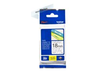 Brother TZe-141 - Standardlim - svart på klar - Rulle (1,8 cm x 8 m) 1 kassett(er) bandlaminat - för Brother PT-P750, P950; P-Touch PT-E310; P-Touch Cube PT-P910; P-Touch Cube Plus PT-P710 TZE141
