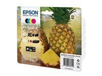 Epson 604/604XL Multipack - 4-pack - XL (svart) + standardkapacitet - svart, cyan, magenta, gul - original - blister med RF-larm/akustiskt larm - bläckpatron - för Expression Home XP-2200, 2205, 3200, 3205, 4200, 4205; WorkForce WF-2910, 2930, 2935, 2950 C13T10H94020