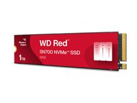 WD Red SN700 WDS100T1R0C-68BDK0 - SSD - 1 TB - inbyggd - M.2 2280 - PCIe 3.0 x4 (NVMe) WDS100T1R0C-68BDK0