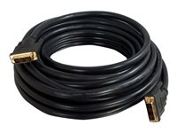 C2G Pro Series - DVI-kabel - DVI-D (hane) till DVI-D (hane) - 19.8 m - svart 82021