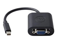 Dell Mini DisplayPort to VGA Adapter - Videokort - Mini DisplayPort (hane) till HD-15 (VGA) (hona) - DisplayPort 1.1a - 20.32 cm - stöd för 1200p - för Inspiron 5559; Latitude E7240; Precision 75XX, 77XX; XPS 12 9250, 13 9350, 15 9550 470-13630