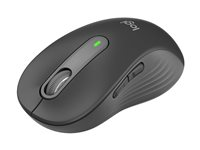 Logitech Signature M650 - Mus - optisk - 5 knappar - trådlös - 2.4 GHz, Bluetooth - Logitech Logi Bolt USB-mottagare - grafit 910-006253
