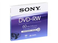 Sony DMW-60 - DVD-RW (8cm) - 2.8 GB - CD-fodral DMW60AJ