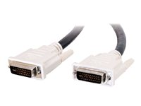 C2G - DVI-kabel - dubbel länk - DVI-I (hane) till DVI-I (hane) - 2 m 81179