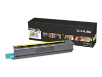 Lexmark - Lång livslängd - gul - original - tonerkassett LCCP - för Lexmark C925de, C925dte C925H2YG