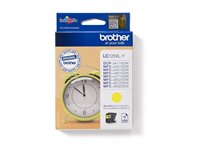 Brother LC125XLY - Superlång livslängd - gul - original - bläckpatron - för Brother DCP-J4110DW LC125XLY