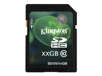 Kingston - Flash-minneskort - 8 GB - Class 10 - SDHC SD10V/8GB