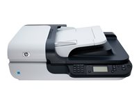 HP ScanJet N6350 - Integrerad flatbäddsskanner - CCD - 220 x 356 mm - 2400 dpi x 2400 dpi - ADM (50 ark) - USB 2.0, LAN L2703A#BEC
