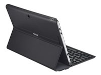 ASUS Folio Key - Tangentbord och foliefodral - Bluetooth - engelska - svart - för MeMO Pad Smart 10 ME301T 90XB00HP-BKB1A0