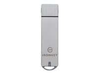IronKey Basic S1000 - USB flash-enhet - krypterat - 16 GB - USB 3.0 - FIPS 140-2 Level 3 - TAA-kompatibel IKS1000B/16GB
