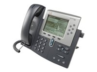Cisco Unified IP Phone 7962G - VoIP-telefon - SCCP, SIP - silver, mörkgrå CP-7962G=