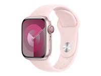 Apple - Band för smart klocka - 41 mm - storlek S/M - Light Pink MT2Y3ZM/A