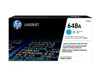 HP 648A - Cyan - original - LaserJet - tonerkassett (CE261A) - för Color LaserJet Enterprise CP4025dn, CP4025n, CP4525dn, CP4525n, CP4525xh CE261A