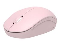 PORT Connect Collection - Mus - höger- och vänsterhänta - optisk - 3 knappar - trådlös - 2.4 GHz - USB / USB-C trådlös mottagare - blush 900541