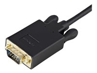 StarTech.com 1 m DisplayPort till VGA-kabel - Aktiv DisplayPort till VGA-kabeladapter - 1080p video - DP till VGA-skärmkabel - DP 1.2 till VGA-konverterare - Låsande DP-kontakt - Adapterkabel - DisplayPort (hane) spärrad till HD-15 (VGA) (hane) - DisplayPort 1.2 - 1 m - aktiv, 2048 x 1280-stöd 60 Hz - svart DP2VGAMM3B