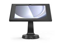 Compulocks Galaxy Tab A9+ 11", Swell Enclosure Mast Stand - Monteringssats (maststativ, hölje) - för surfplatta - säker svällande hölje - låsbar - metallram - svart - skärmstorlek: 11" - bänk - för Samsung Galaxy Tab A9+ 333B11GSWL9B