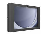Compulocks Galaxy Tab A9+ Apex Enclosure Wall Mount - Hölje - för surfplatta - låsbar - höggradig aluminium - svart - skärmstorlek: 11" - väggmonterbar - för Samsung Galaxy Tab A9+ 11GAPX9B