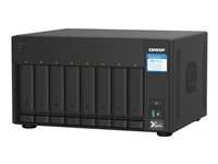 QNAP TS-832PX-4G - NAS-server - 8 fack - SATA 6Gb/s - RAID 0, 1, 5, 6, 10, 50, 60, JBOD - RAM 4 GB - Gigabit Ethernet / 2.5 Gigabit Ethernet / 10 Gigabit Ethernet - iSCSI support TS-832PX-4G