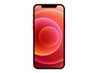 Apple iPhone 12 - (PRODUCT) RED - 5G smartphone - dual-SIM / Internminne 128 GB - OLED-skärm - 6.1" - 2532 x 1170 pixlar - 2 bakre kameror 12 MP, 12 MP - front camera 12 MP - röd MGJD3QN/A