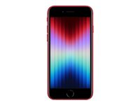Apple iPhone SE (3rd generation) - (PRODUCT) RED - 5G smartphone - dual-SIM / Internminne 256 GB - LCD-skärm - 4.7" - 1334 x 750 pixlar - rear camera 12 MP - front camera 7 MP - röd MMXP3QN/A