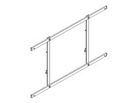 Multibrackets M CISCO Spark Board 70 Kit Motorized Mount - Monteringskomponent - motoriserad - för videokonferenssystem - stål - svart - skärmstorlek: 70" - monterbar på golvstativ - för Cisco Webex Board 70, Board 70 Single MSRP 7350073735433