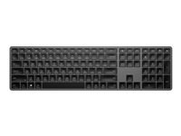 HP Dual Mode 975 - Tangentbord - bakgrundsbelyst - trådlös - Bluetooth - hela norden 3Z726AA#UUW