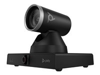 HP Poly Studio E60 - Konferenskamera - PLZ - färg - 2 x 8 MP - 3840 x 2160 - 4K UHD (3840 x 2160), 2160p - ljud - LAN - USB 3.0 - Likström 12 V/PoE Plus 9W1A6AA#AC3