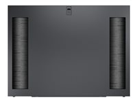 APC - Rackpanel - sidan - svart (paket om 2) - för P/N: AR3103SP, AR3106SP, SMX2KR2UX145, SMX3KR2UNCX145, SRT1000RMXLI, SRT1000RMXLI-NC AR7375