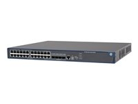 HPE 5500-24G SI Switch - Switch - L4 - Administrerad - 24 x 10/100/1000 + 4 x kombinations-SFP - rackmonterbar JD369A#ABB