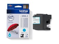 Brother LC225XLC - Cyan - original - bläckpatron - för Brother DCP-J4120, MFC-J4420, J4620, J5320, J5620, J5625, J5720; Business Smart MFC-J4420 LC225XLC
