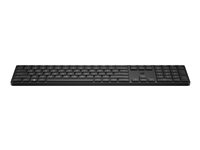 HP 455 - Tangentbord - programmerbar - trådlös - 2.4 GHz - svart (paket om 12) 4R177A6