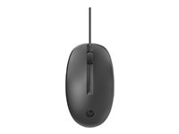 HP 125 - Mus - kabelansluten - USB - svart (paket om 120) - för HP 34; Elite Mobile Thin Client mt645 G7; Pro Mobile Thin Client mt440 G3 265A9A6