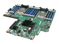 Intel Server Board S2600WFQR - Moderkort - Intel - Socket P - 2 CPU:n som stöds - C628 Chipuppsättning - USB 3.0 - inbyggda grafiken S2600WFQR