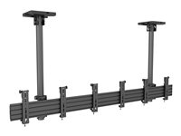 Multibrackets M Menu Board Mount Pro MBC3X1U - Konsol - aluminium, stål - svart - skärmstorlek: 30"-42" - takmonterbar 7350073735662