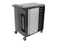 Dell Mobile Computing Cart - Förvaringsskåp för bärbara datorer - 14" - för Latitude 12 Rugged Tablet 7202, 3150, 3340 210-41514
