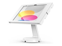 Compulocks iPad 10th-11th (A16) Gen Swell Enclosure Mast Counter Stand - White - Monteringssats (ställ, hölje) - för surfplatta - swell-hölje - låsbar - vit - skärmstorlek: 10.9" - bänk - för Apple 10.9-inch iPad (10:e generation) 333W209SWLW