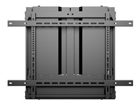 Multibrackets M Counterbalanced Wallmount - Fäste - för platt panel - stainless steel, aluminium - svart - skärmstorlek: 37"-55" - väggmonterbar 7350105210228