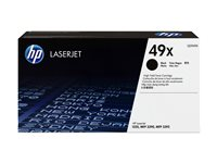 HP 49X - Lång livslängd - svart - original - LaserJet - tonerkassett (Q5949X) - för LaserJet 1320, 1320n, 1320nw, 1320t, 1320tn, 3390, 3392 Q5949X