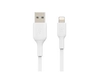 Belkin BoostCharge - Lightning-kabel - Lightning hane till USB hane - 3 m - vit CAA001BT3MWH