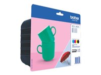 Brother LC227XLVALBP - 4-pack - Lång livslängd - svart, gul, cyan, magenta - original - blister - bläckpatron - för Brother DCP-J4120DW, MFC-J4420DW, MFC-J4620DW, MFC-J4625DW LC227XLVALBP