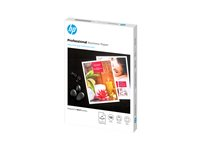 HP Professional - Matt - A4 (210 x 297 mm) - 180 g/m² - 150 ark fotopapper - för Deskjet 15XX, Ink Advantage 27XX; Officejet 80XX, 9012; Photosmart B110 7MV79A