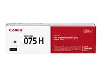 Canon 075 H - Hög kapacitet - magenta - original - box - tonerkassett - för imageCLASS LBP646Cdw, LBP647Cdw, MF662Cdw, MF663Cdw, MF665Cdw 6367C002